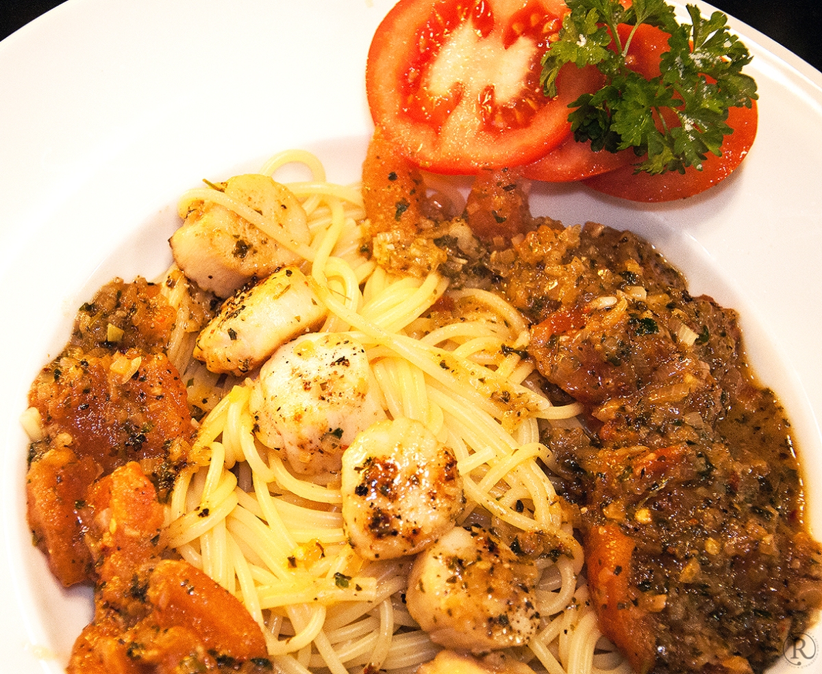 Spaghetti mit Meeresfrüchten – Opas Kitchen